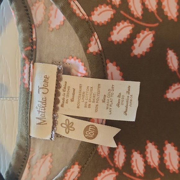 Matilda Jane Floral Dress - Green, Pink and Purple Size 18 Months - Picture 2 of 8